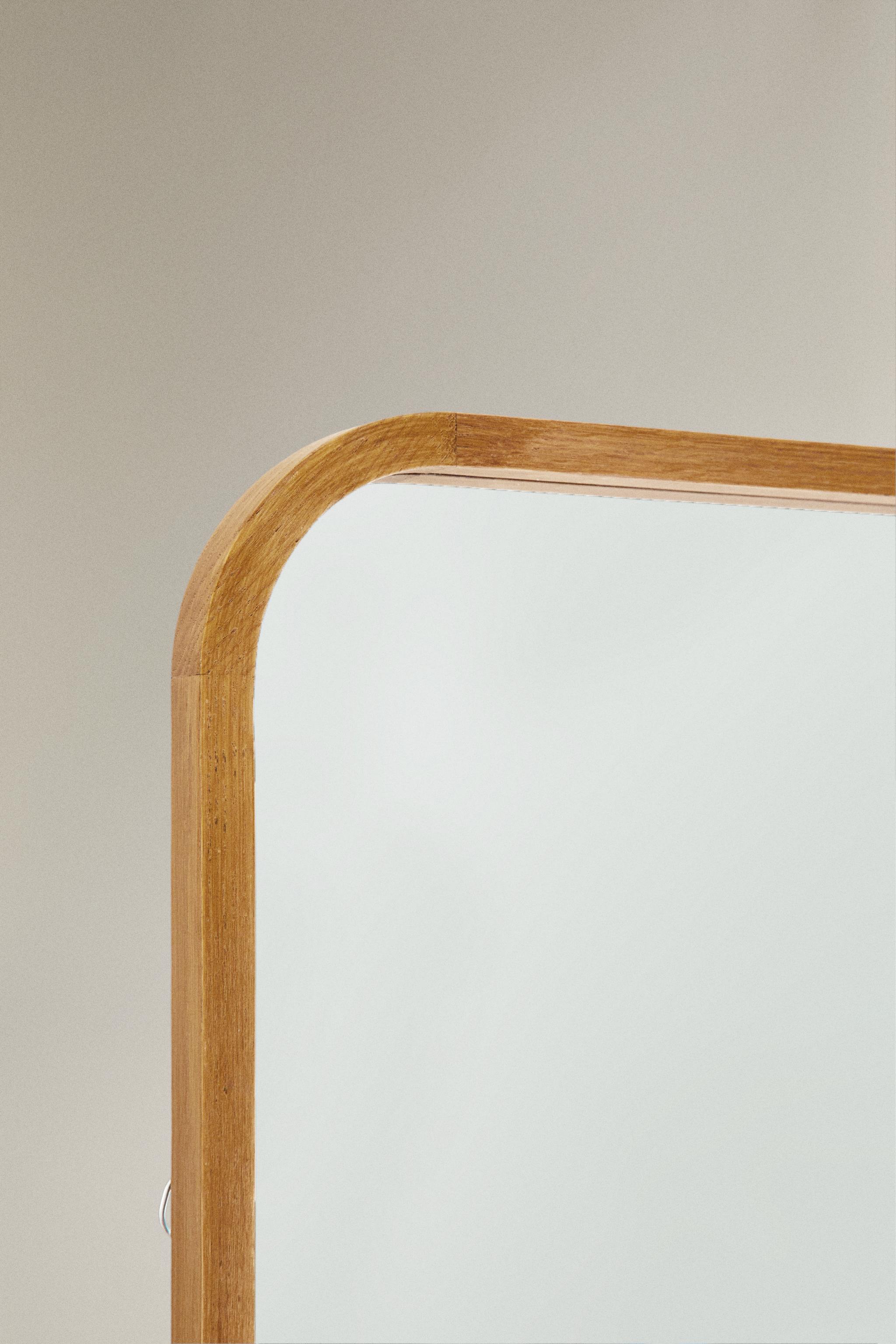 MIROIR SUR PIED CADRE ARRONDI GRAND
